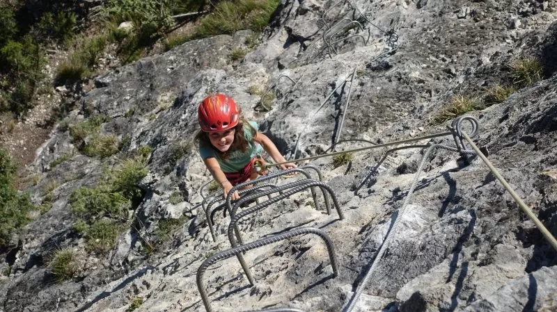 Remise en conformité de la via ferrata de Champéry et de Nax