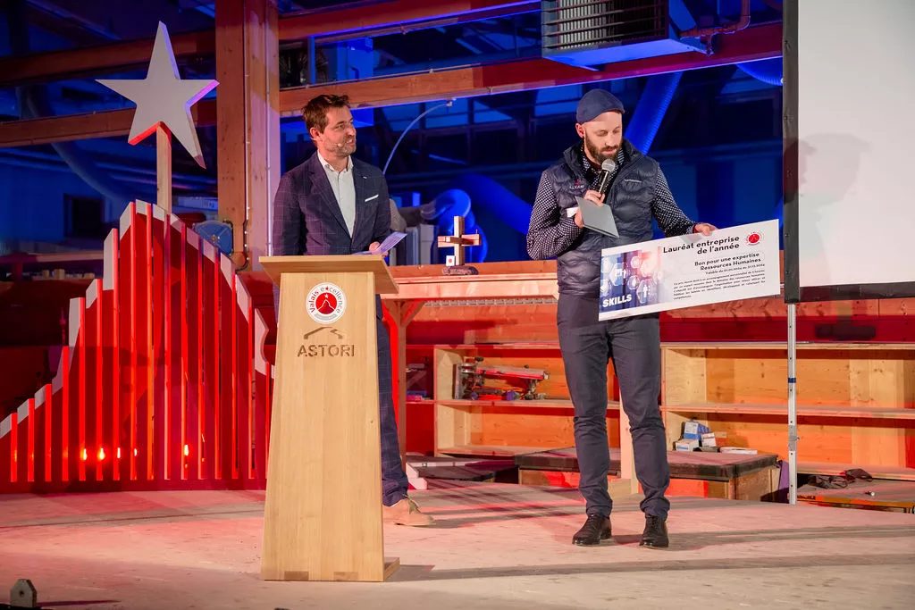 Alkana sacrée entreprise Valais Excellence de l'année 2023!
