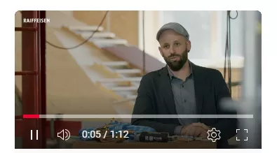 Vidéo de présentation d'Alkana réalisée par la Raiffeisen de Sion