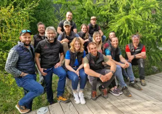 PHoto équipe Alkana